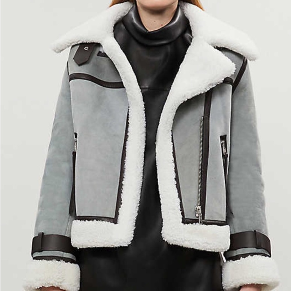 Allsaints Priya Shearling Coat